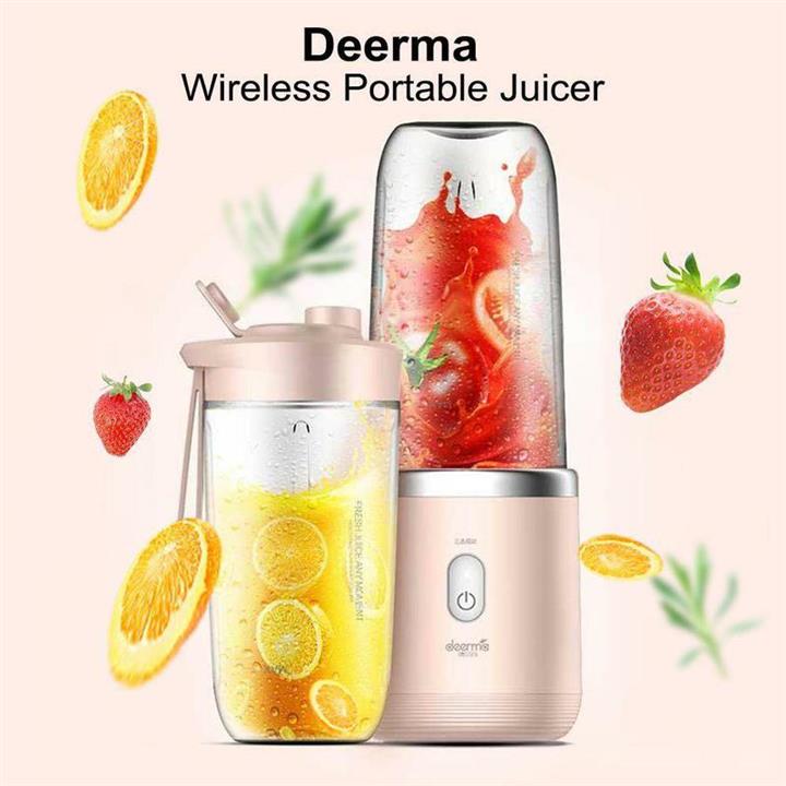 مخلوط کن شارژی شیائومی درما مدل 2022 Xiaomi Deerma Portable Juice Blender